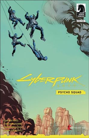 Cyberpunk 2077: Psycho Squad issue 2 Kieran McKeown Cover