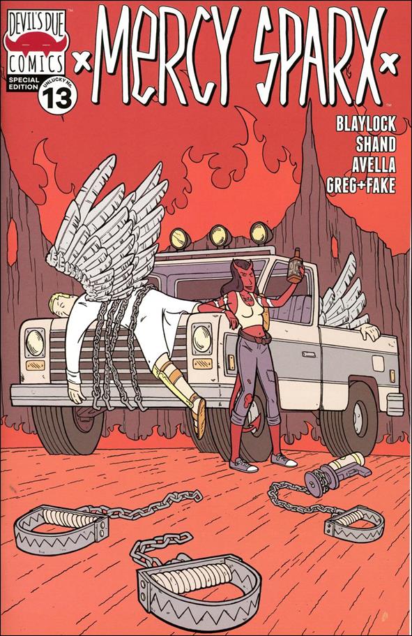 Mercy Sparx (2013) issue 13-B Douglas Paszkiewicz 1:10 Cover