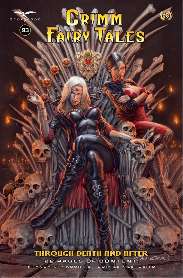Grimm Fairy Tales (2016) issue 93-B Caio Cacau Cover