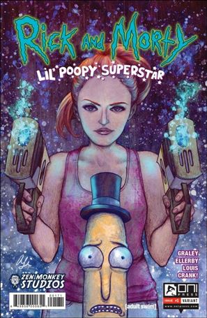 Rick and Morty: Lil' Poopy Superstar issue 1-G Alice Meichi Li Zen Monkey Studios Cover