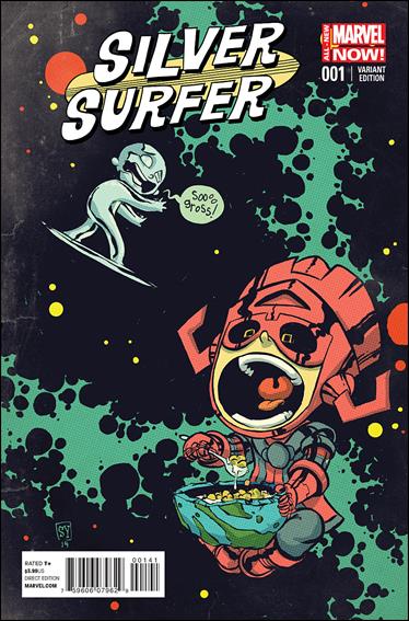 Silver Surfer (2014) issue 1-D Skottie Young "Baby" Cover