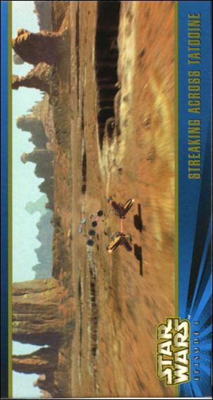 Star Wars: Episode I Widevision: Series 2 (Base Set) card 50 Streaking Across Tatooine