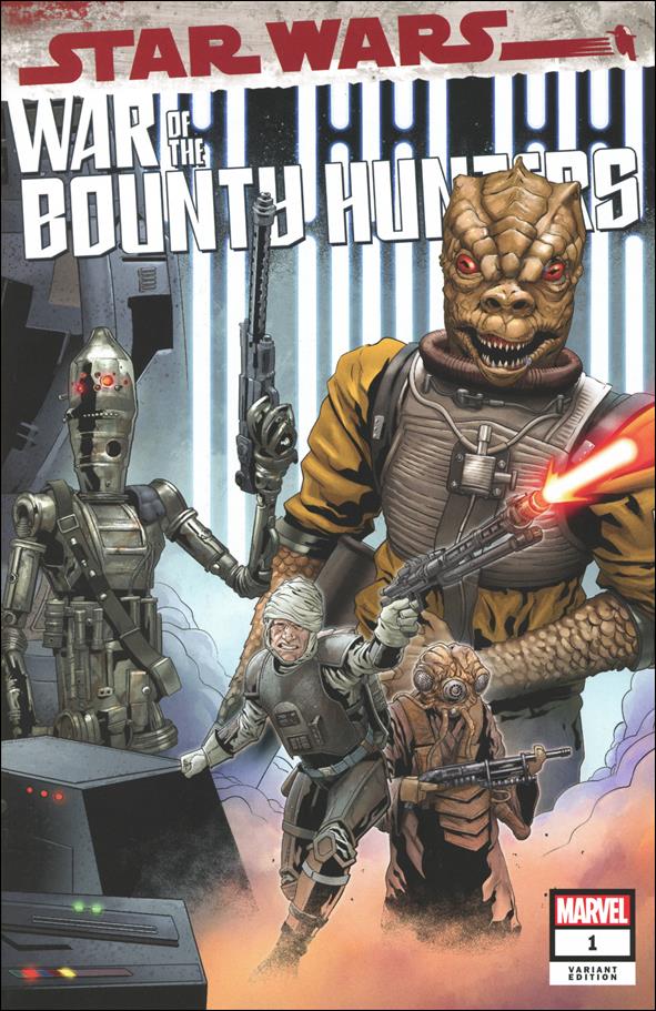 Star Wars: War of the Bounty Hunters issue 1-SK Will Sliney Jetpack Comics Cover