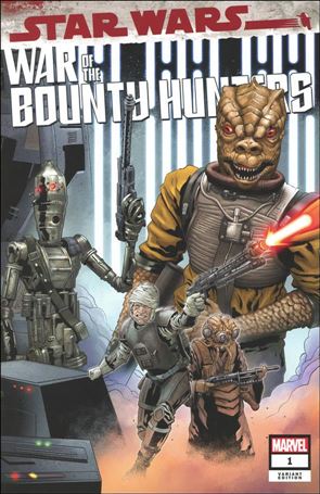 Star Wars: War of the Bounty Hunters issue 1-SK Will Sliney Jetpack Comics Cover