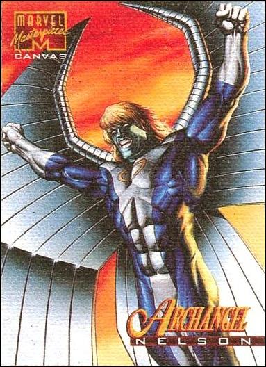 1995 Marvel Masterpieces (Canvas Subset) card 1 Archangel