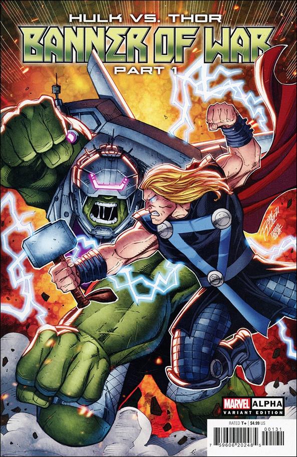 Hulk vs. Thor: Banner of War Alpha issue 1-B Ron Lim Cover