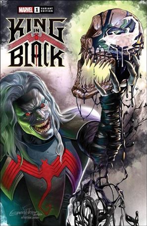King in Black issue 1-ZC Greg Horn Past Present Future Comics Cover