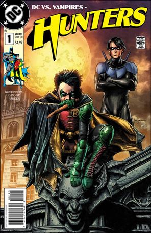 DC vs Vampires: Hunters issue 1-B Mico Suayan Cardstock Cover