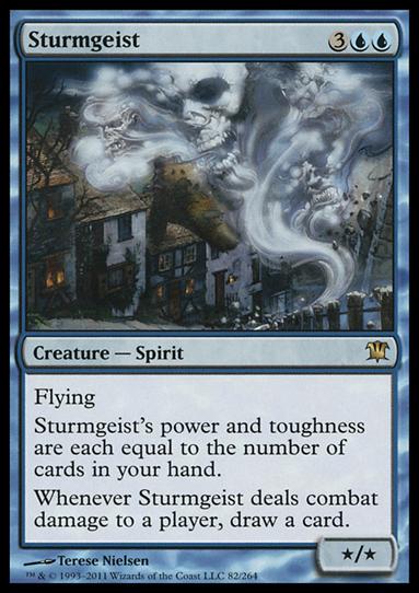 Magic the Gathering: Innistrad (Base Set) card 82 Sturmgeist