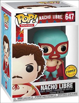 POP! Movies figure 647-B Nacho LIbre (Masked) Chase
