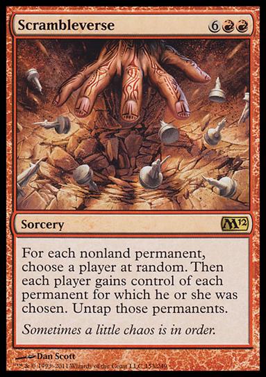 Magic the Gathering: 2012 Core Set (Base Set) card 153 Scrambleverse