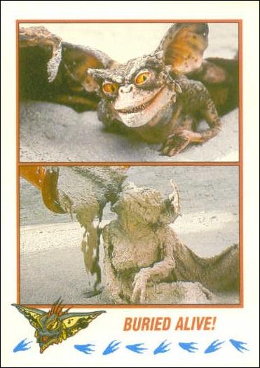 Gremlins 2: The New Batch (Base Set) card 57 Buried Alive!