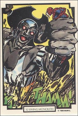 Best of Byrne (Base Set) card 32 Living Monolith