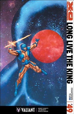 X-O Manowar (2012)  issue 49-H Unbagged Francis Portela 1:10 Cover