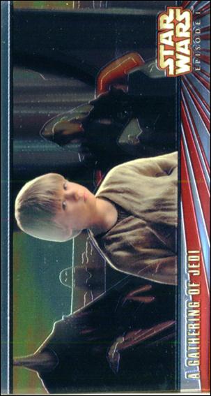 Star Wars: Episode I Widevision: Series 1 (Chrome Subset) card C7 A Gathering of Jedi