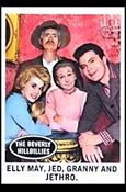 Beverly Hillbillies (Base Set) card 56 Elly May, Jed, Granny, and Jethro.