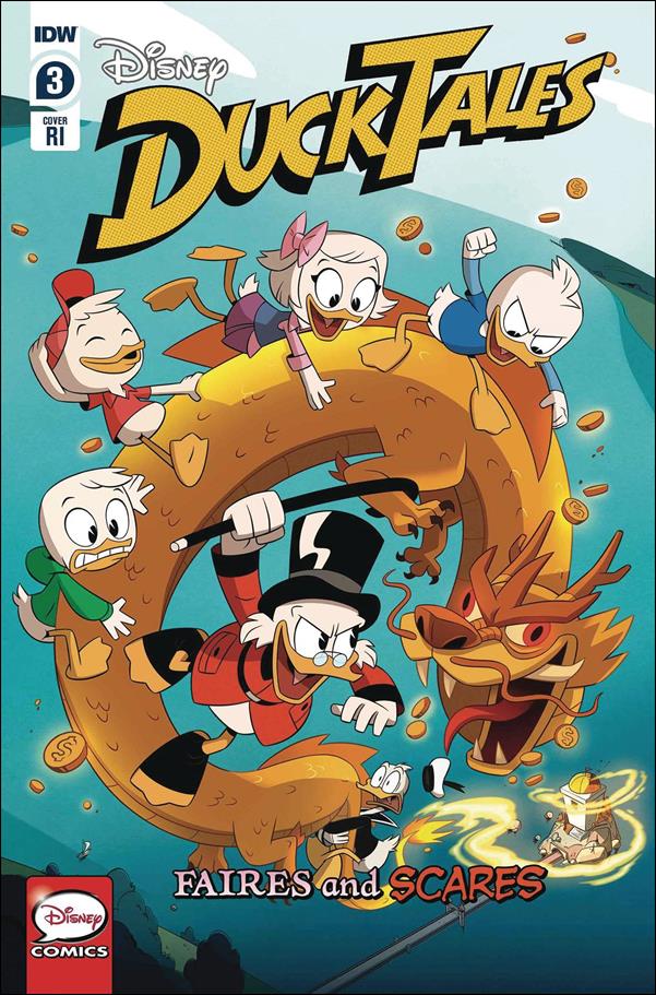 Ducktales: Faires and Scares issue 3-C 1:10 Incentive Cover