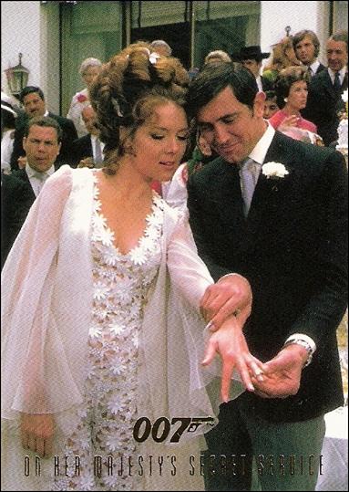 James Bond Connoisseur's Collection Volume One: The '60s (Base Set) card 53 On Her Majesty's Secret Service