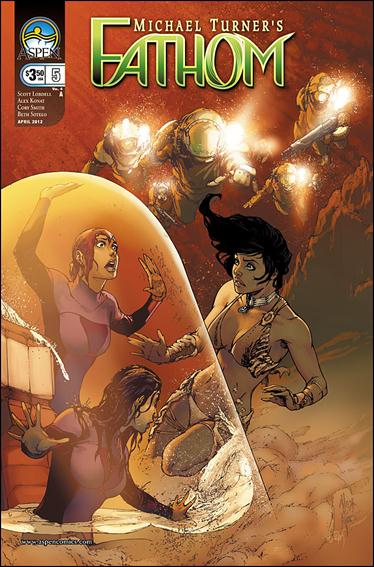Michael Turner's Fathom (2011) issue 5 Alex Konat Cover