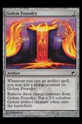 Magic the Gathering: Scars of Mirrodin (Base Set) card 160 Golem Foundry