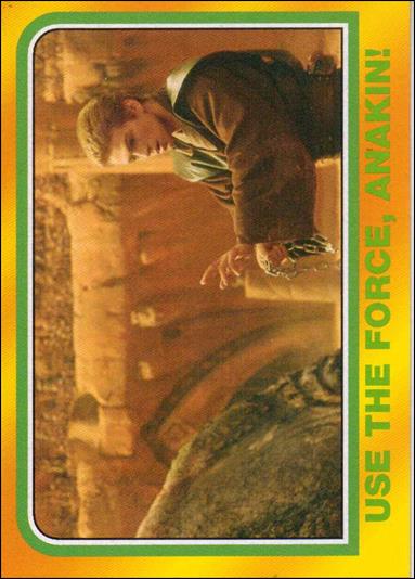 Star Wars Heritage  (Base Set) card 100 Use the Force, Anakin!