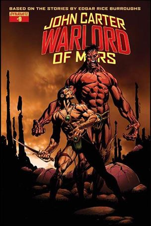 John Carter: Warlord of Mars (2014) issue 9-B Bart Sears Cover