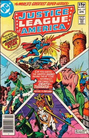Justice League of America (1960) issue 177-B UK Price Cover