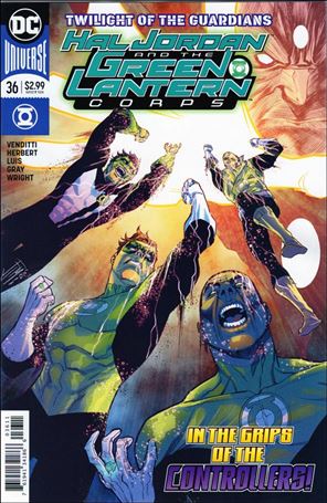 Hal Jordan and the Green Lantern Corps issue 36 Franics Manapul Cover