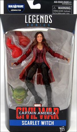 Marvel Legends Series: Captain America (Abomination Series)  figure 6 Scarlet Witch