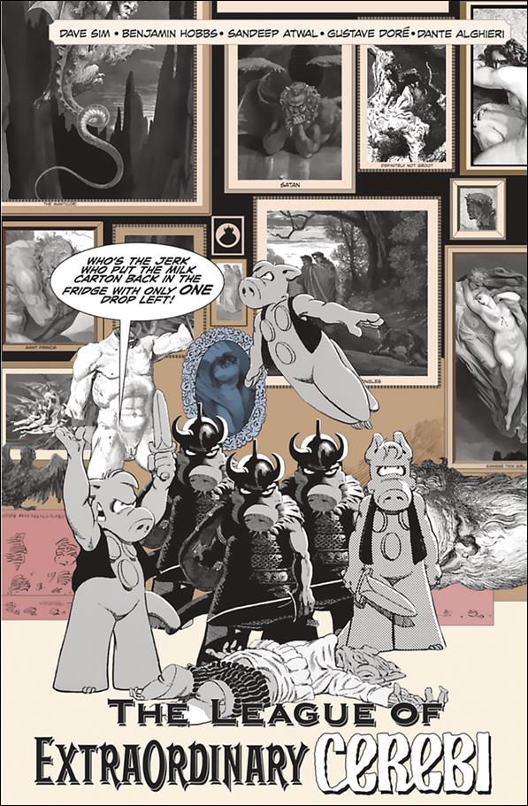 League of Extraordinary Cerebi issue 1