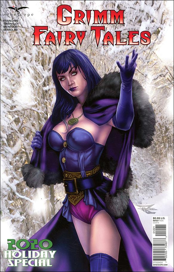 Grimm Fairy Tales Holiday Special issue 2020-B Ron Leary Cover
