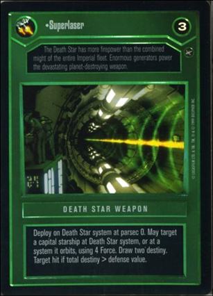 Star Wars: Reflections: A Collector's Bounty (Base Set) card 57 Superlaser
