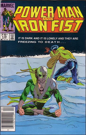 Power Man and Iron Fist (1978) issue 116-B Canadian Price Cover