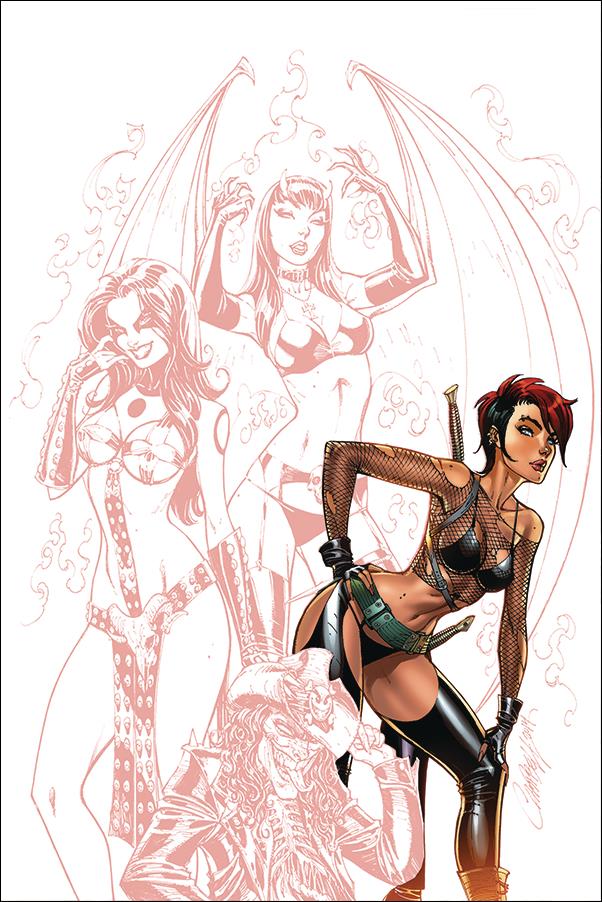 Chastity (2019) issue 1-H J. Scott Campbell 1:15 Virgin Red Line Cover