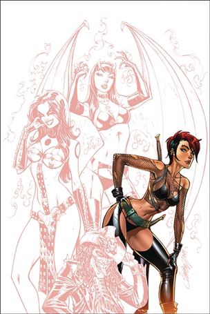 Chastity (2019) issue 1-H J. Scott Campbell 1:15 Virgin Red Line Cover