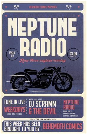 Neptune Radio issue 1-C Kickstarter Exclusive Cover