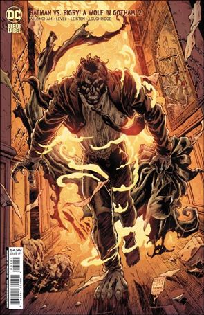 Batman vs Bigby! A Wolf in Gotham issue 2-B Brian Level Cardstock Cover