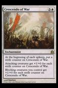 Magic the Gathering: Commander (Base Set) card 12 Crescendo of War