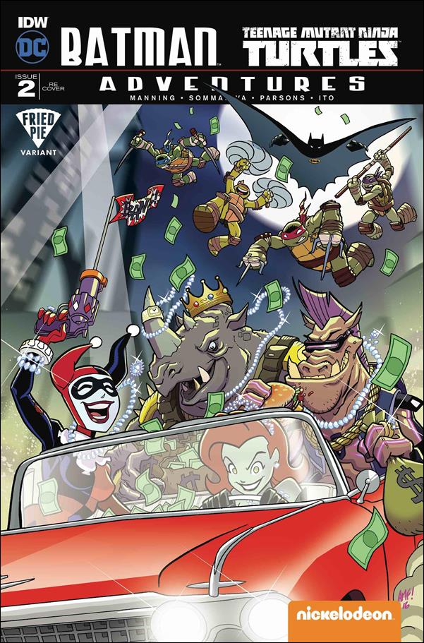 Batman/Teenage Mutant Ninja Turtles Adventures issue 2-E Tony Fleecs Fried Pie Cover