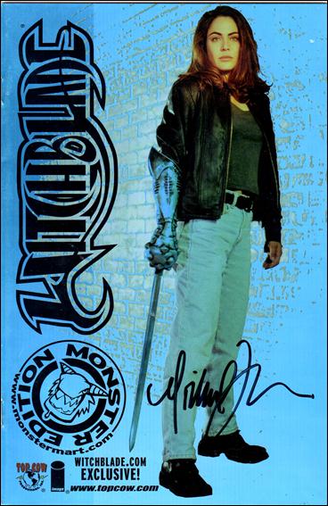 Witchblade (1995) issue 1-K Monster Mart Holo Movie Cover (Signed by Turner)
