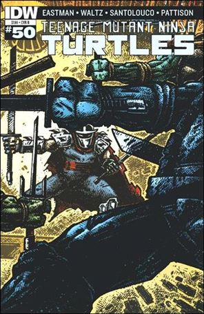Teenage Mutant Ninja Turtles (2011) issue 50-B Kevin Eastman Wraparound Cover