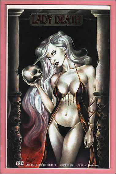 Lady Death: Mischief Night issue 1-B Red Foil Cover