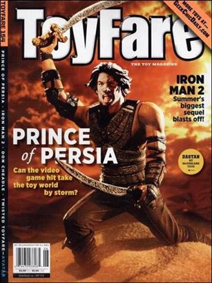 Toyfare: The Toy Magazine issue 154-B Prince of Persia Cover
