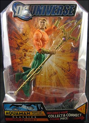 DC Universe Classics (Wave 02) figure 2-B Aquaman, King of Atlantis (Long Hair)
