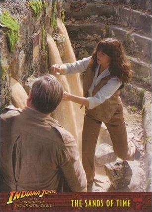 Indiana Jones and the Kingdom of the Crystal Skull (Base Set) card 68 The Sands of Time