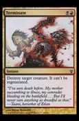 Magic the Gathering: Archenemy (Base Set) card 95 Terminate