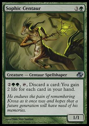Magic the Gathering: Planar Chaos (Base Set) card 139 Sophic Centaur