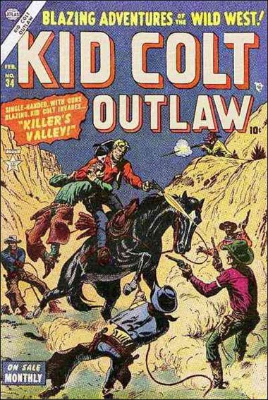 Kid Colt Outlaw  issue 34