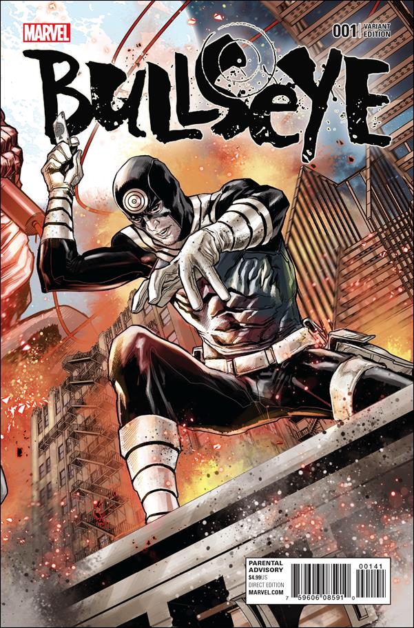 Bullseye issue 1-D Marco Checchetto Connecting Cover