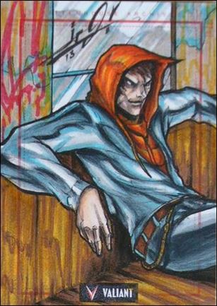 2013 Valiant Comics Preview Trading Card Set (Sketch Card Subset) card JCS-03